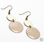 Sahara fülbevaló homokszínekben