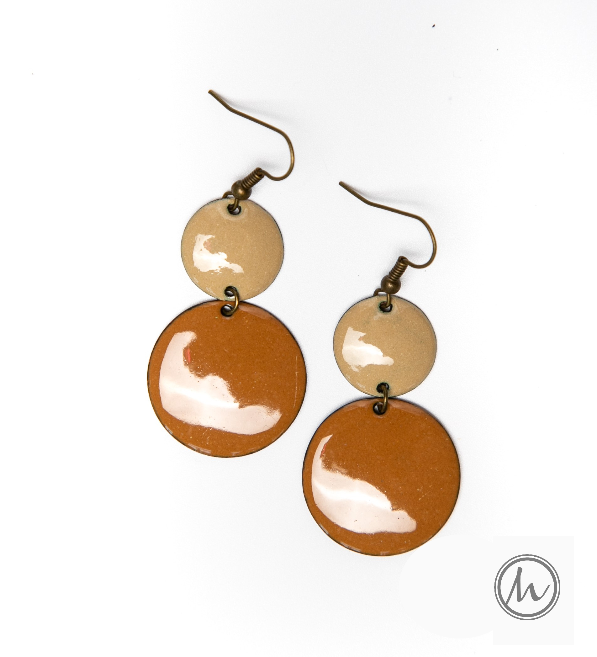 Sahara fülbevaló homokszínekben