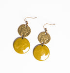 Larrikin - vagány kétrészes tűzzománc fülbevaló